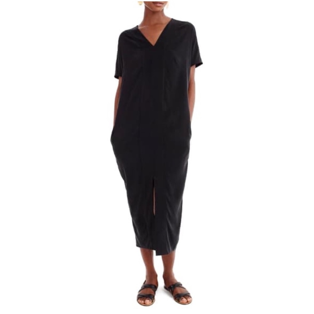 J Crew x Universal Standard Stretch Caftan Dress